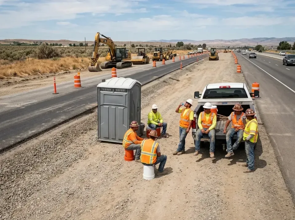 highway-road-construction-crew-007 — frequently asked questions, Porta Potty and Restroom Rentals in Belton, MO